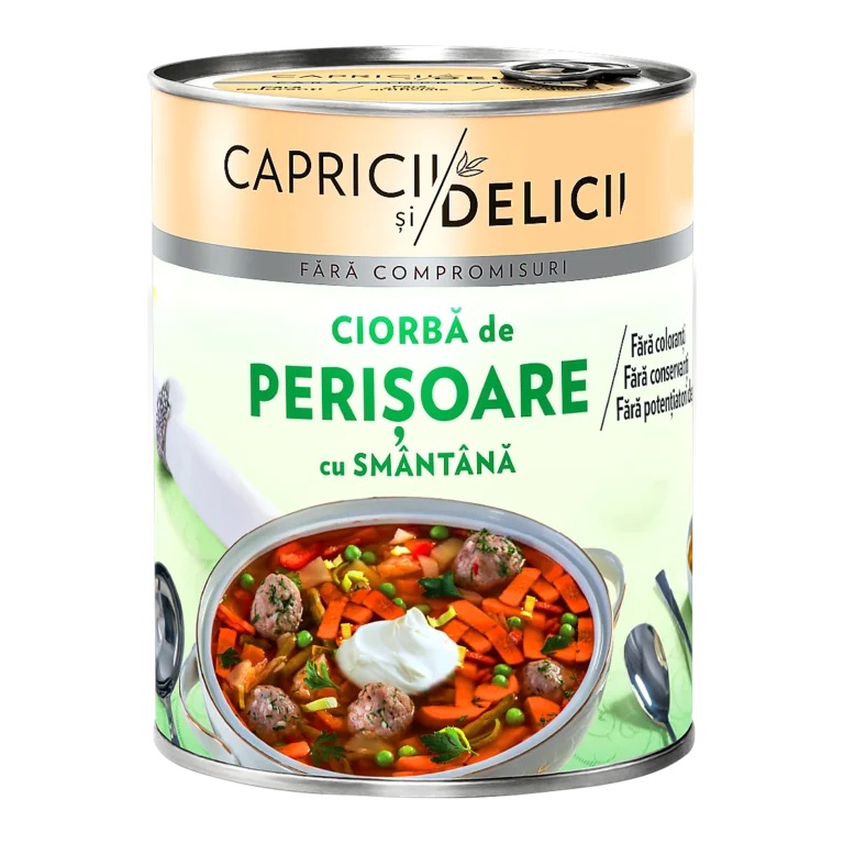 Capricii și Delicii Ciorbă de perisoare 400 g