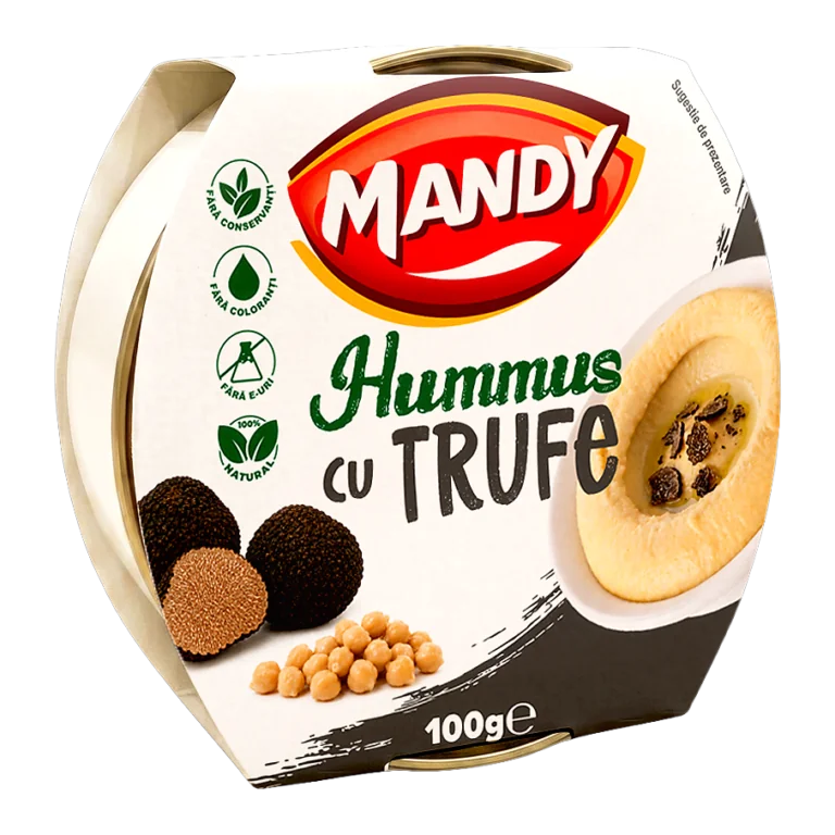 Mandy Hummus cu trufe 100 g