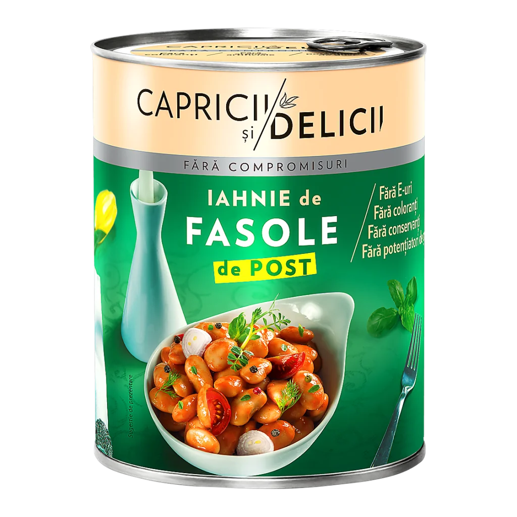 Capricii și Delicii Iahnie de fasole 400 g