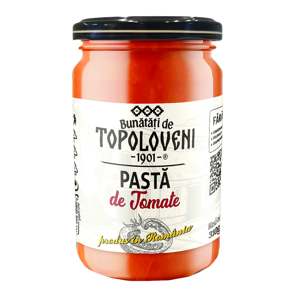Bunătăți de Topoloveni Pastă de tomate 310 g