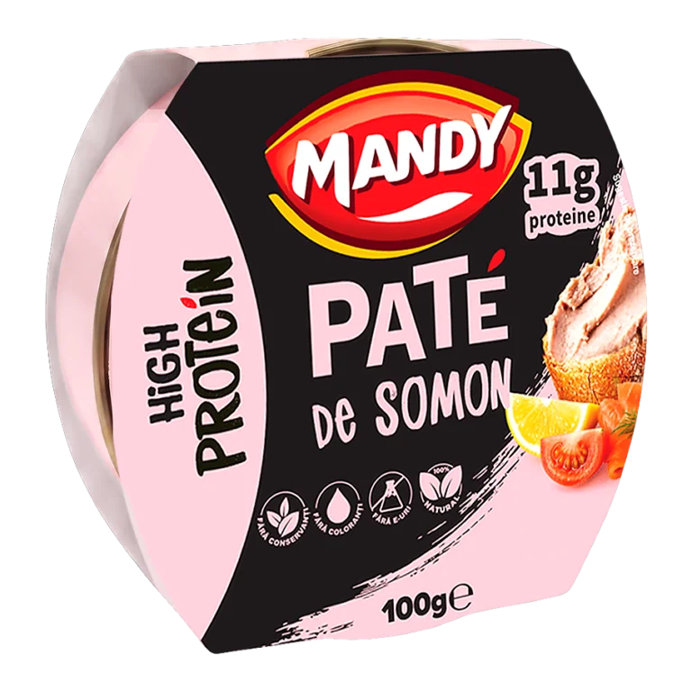 Mandy Pate de somon high protein 100 g