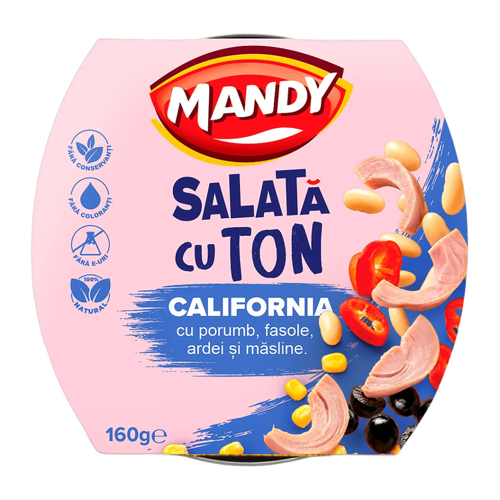 Mandy Salată cu ton California 160 g