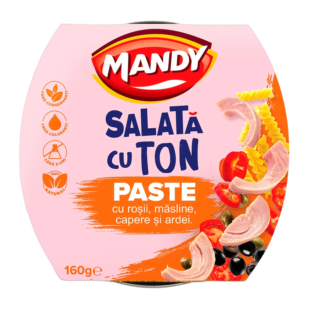 Mandy Salată cu ton și paste 160 g