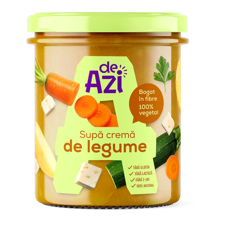 de Azi Supă cremă cu legume 390 g
