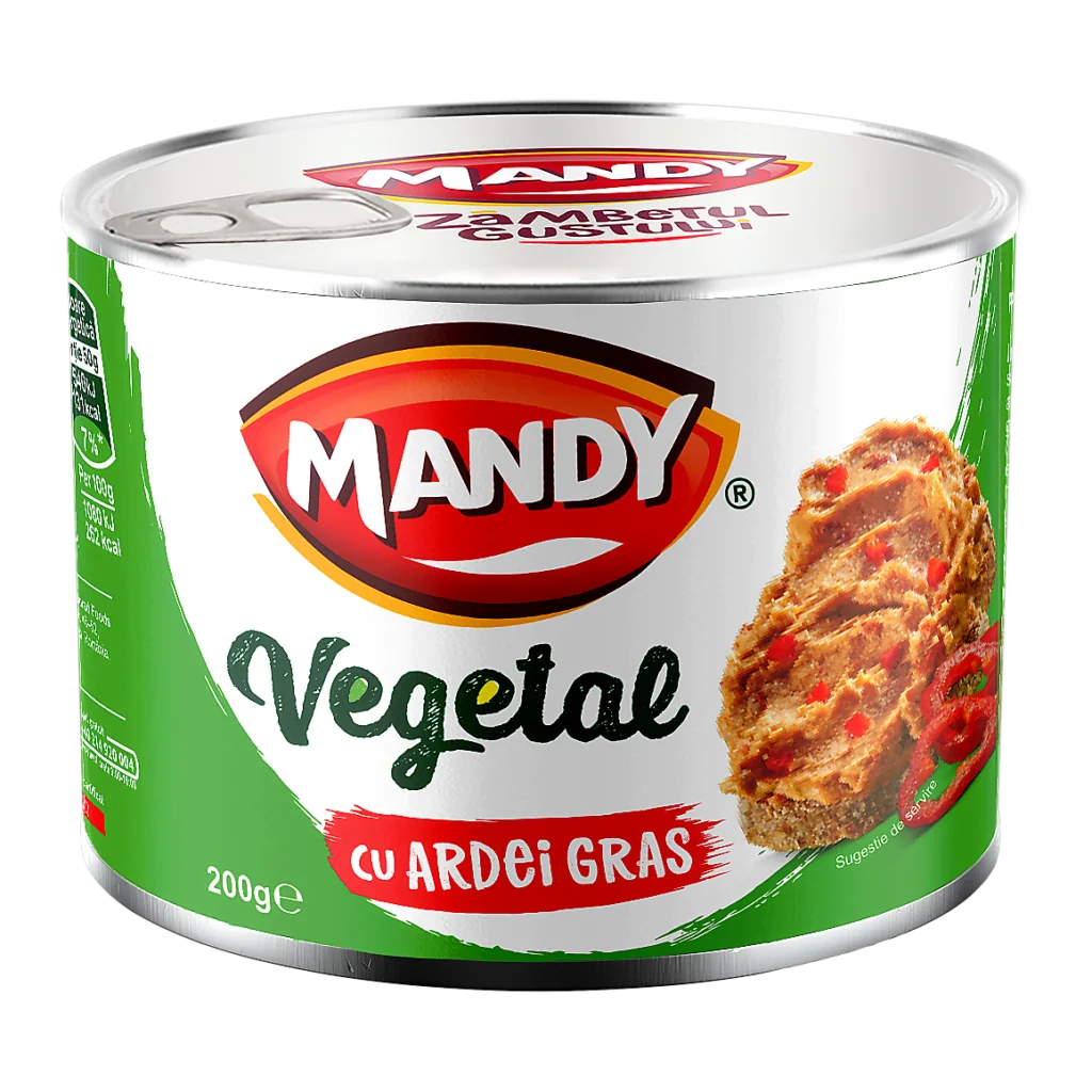 Mandy Vegetal cu ardei 200 g