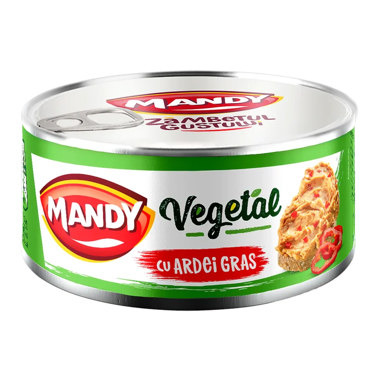 Mandy Vegetal cu ardei 120 g