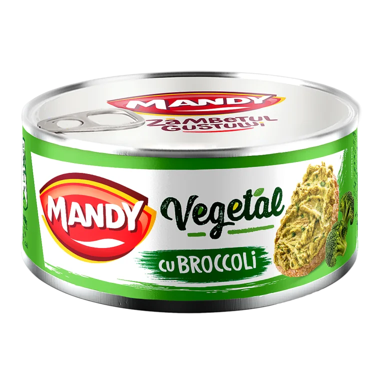 Mandy Vegetal cu broccoli 120 g