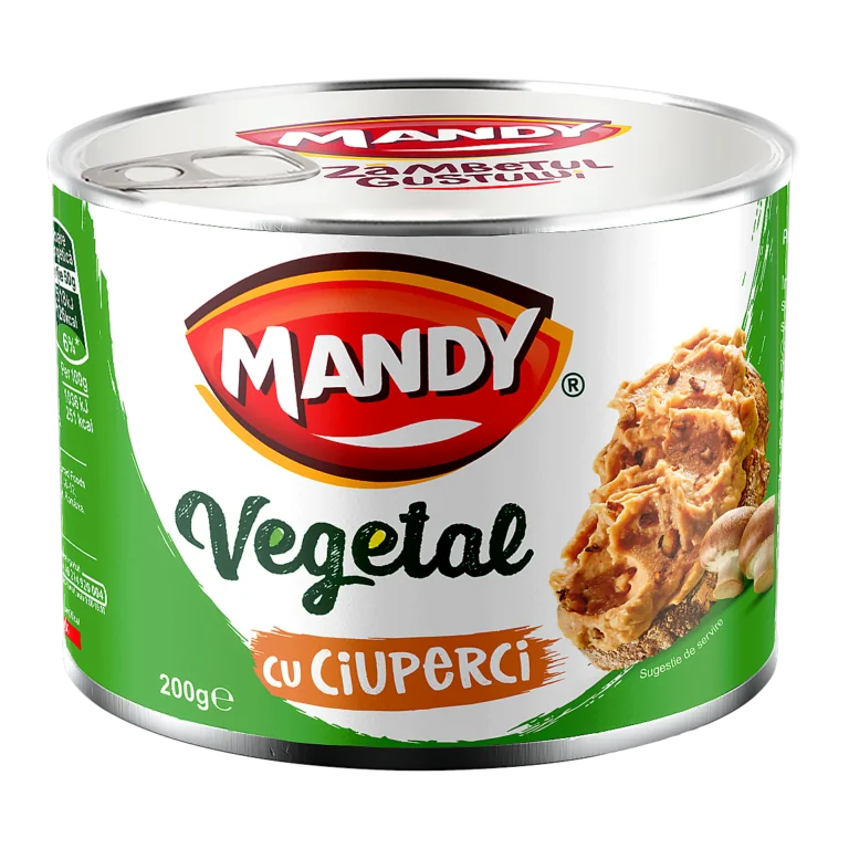 Mandy Vegetal cu ciuperci 200 g