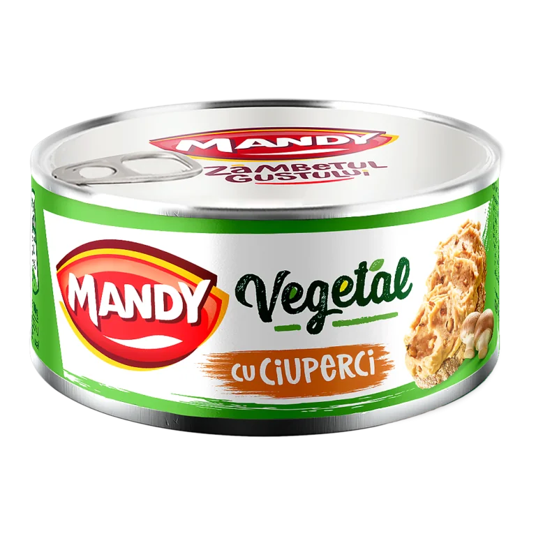 Mandy Vegetal cu ciuperci 120 g