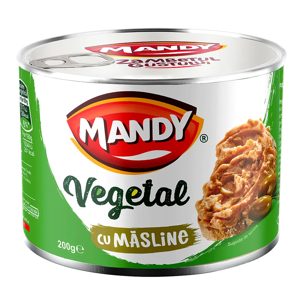 Mandy Vegetal cu măsline 200 g
