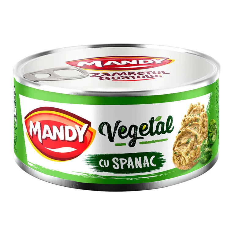 Mandy Vegetal cu spanac 120 g