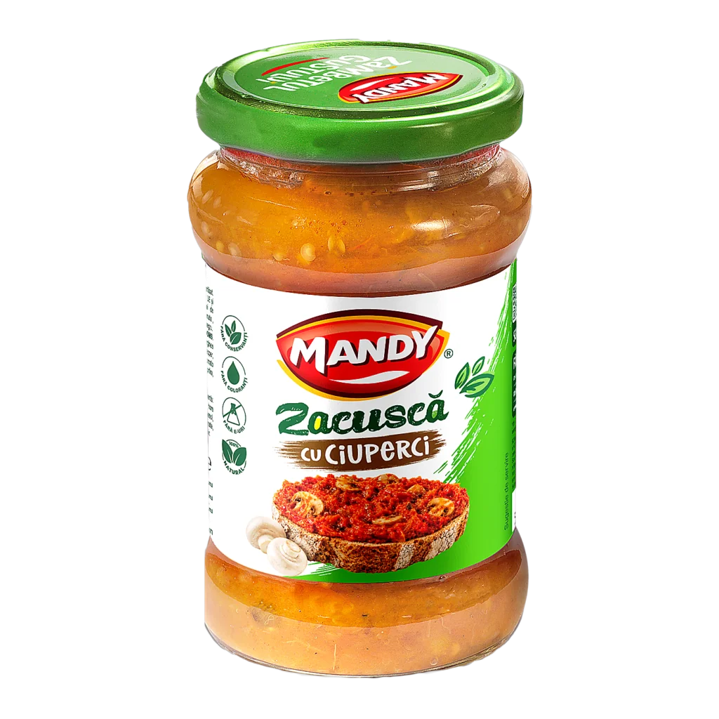 Mandy Zacuscă cu ciuperci 300 g