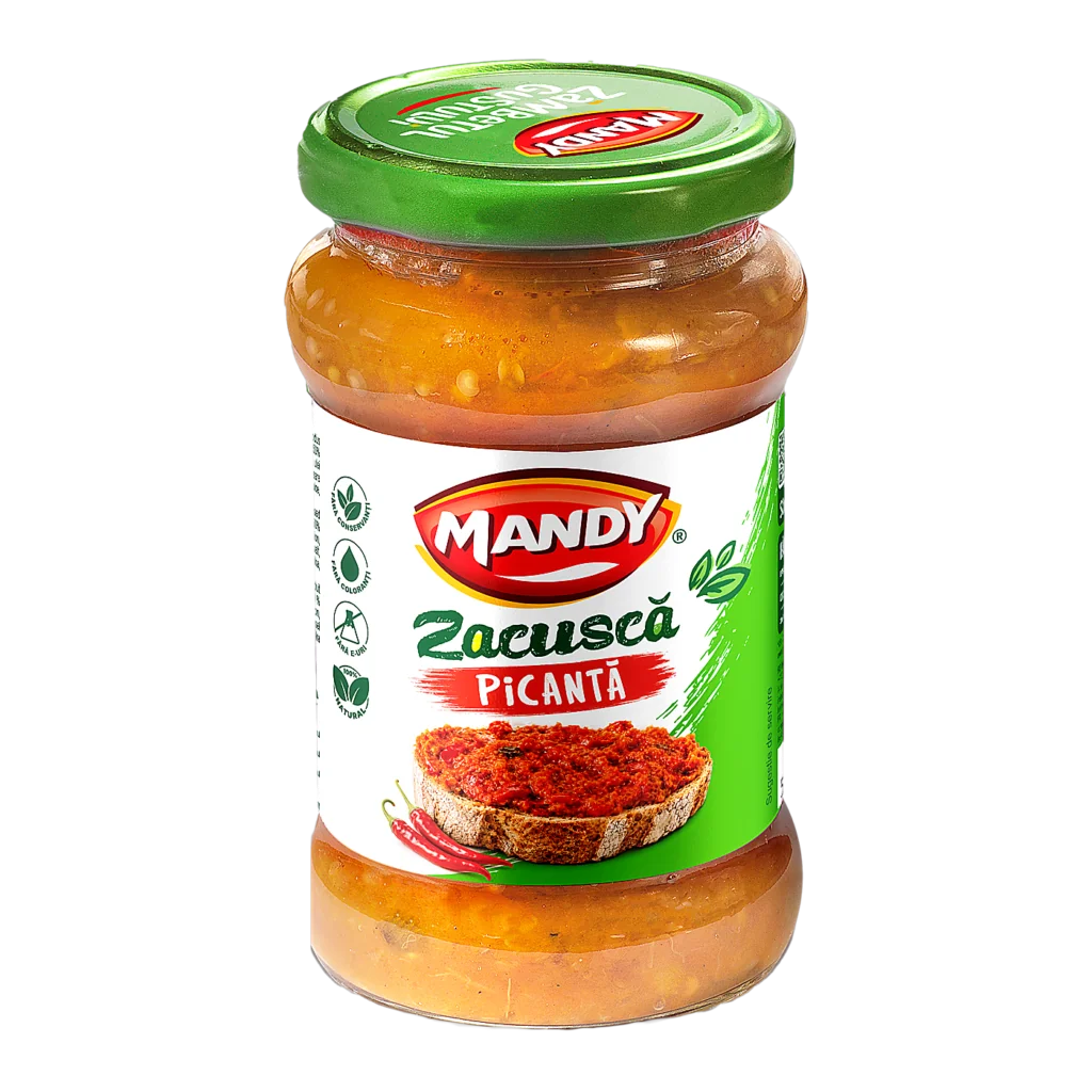 Mandy Zacuscă picantă 300 g