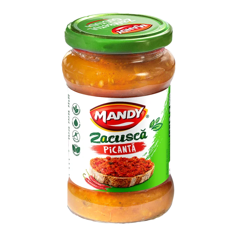 Mandy Zacuscă picantă 300 g