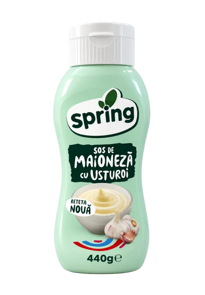 Spring Sos de maioneză cu usturoi 440 g