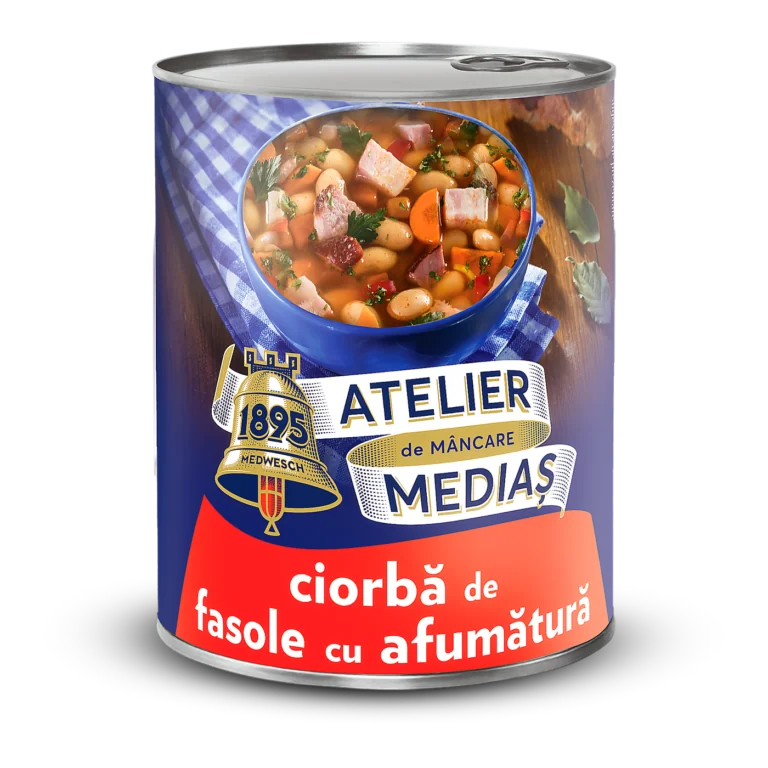 Atelier Mediaș Ciorbă de fasole cu afumatura