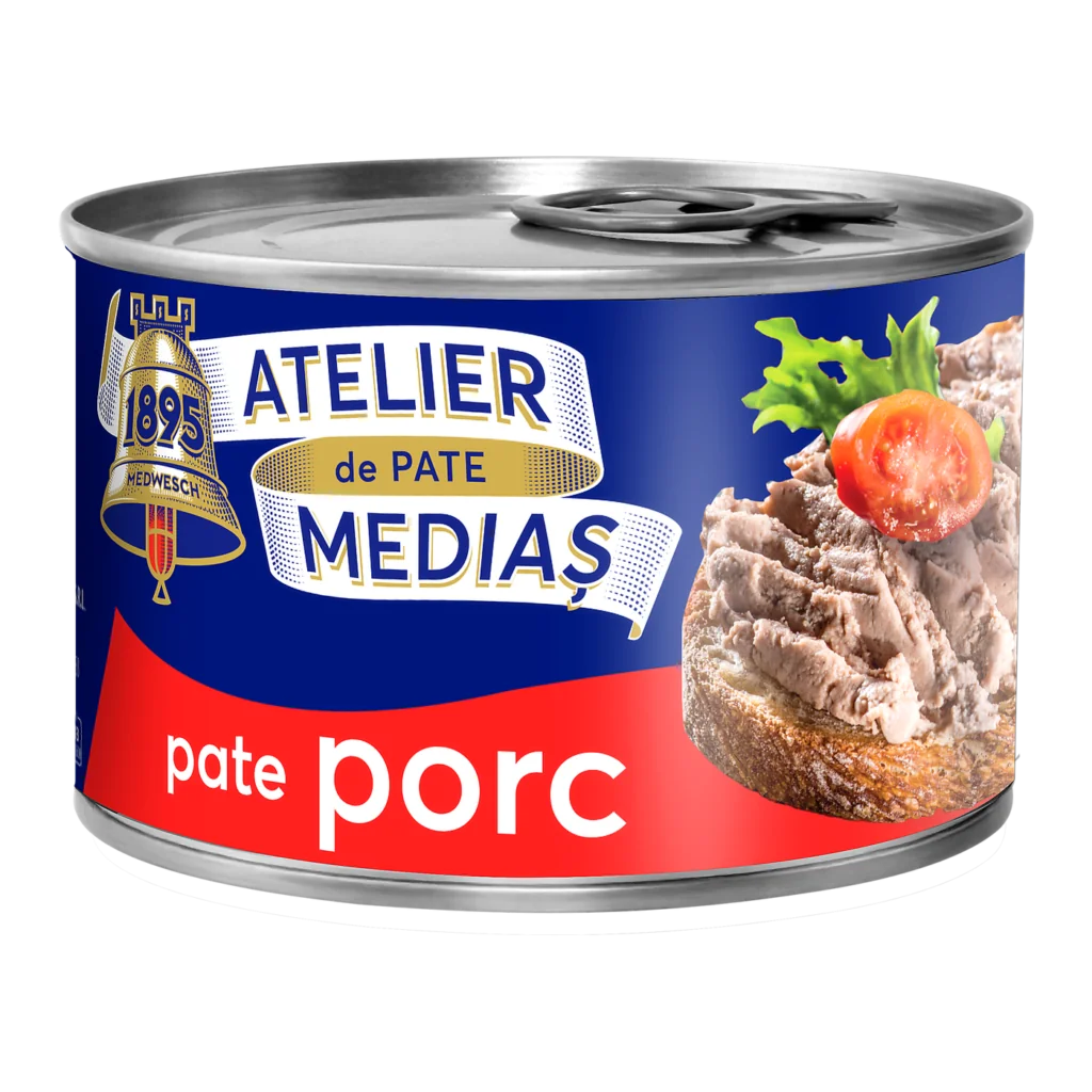 Atelier Mediaș Pate porc 20% 200 g