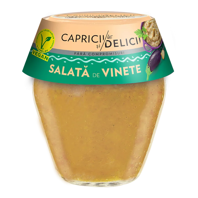 Capricii și Delicii Salată de vinete 300 g