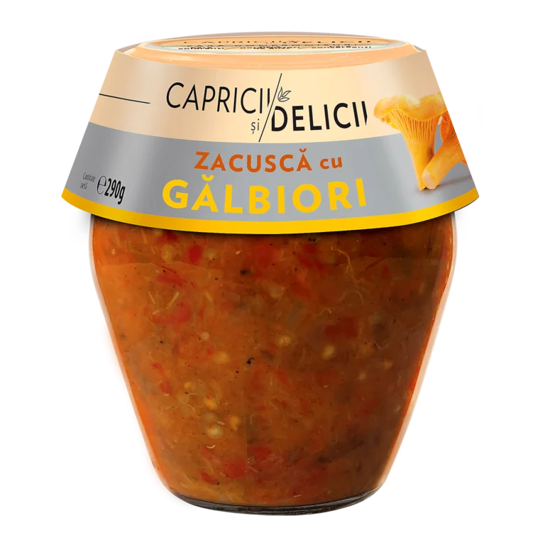 Capricii și Delicii Zacuscă cu galbiori 290 g