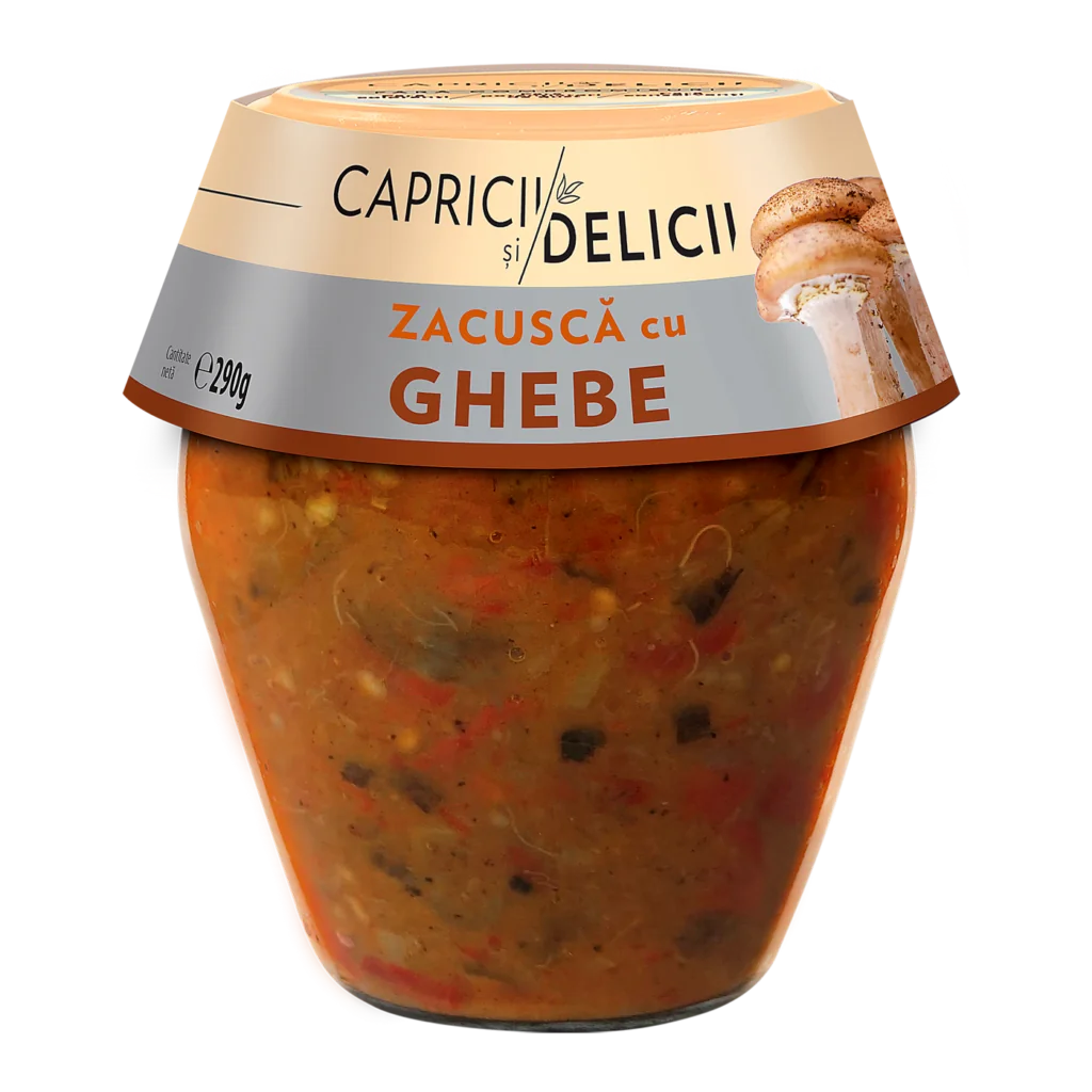 Capricii și Delicii Zacuscă cu ghebe 290 g