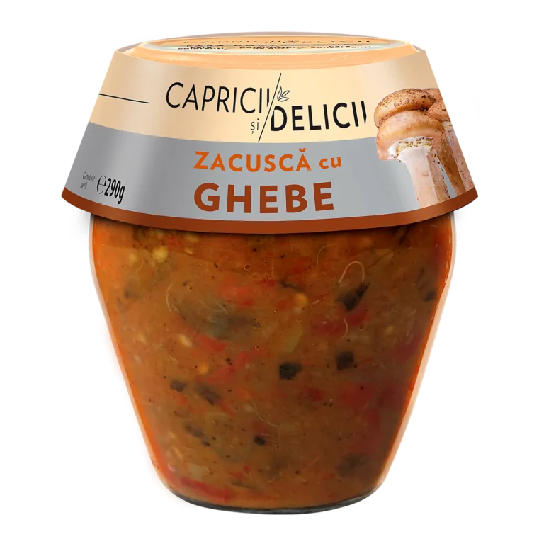 Capricii și Delicii Zacuscă cu ghebe 290 g