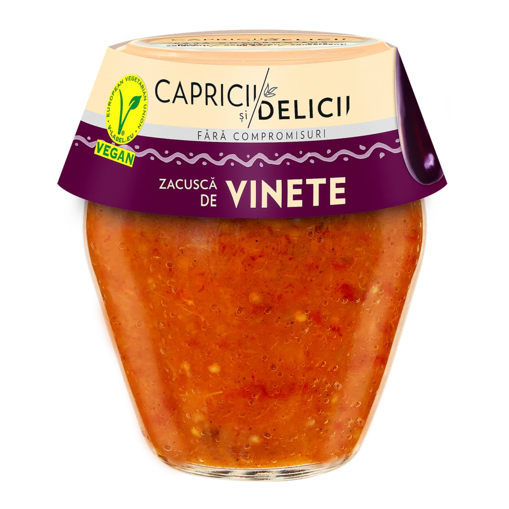 Capricii și Delicii Zacuscă de vinete 290 g