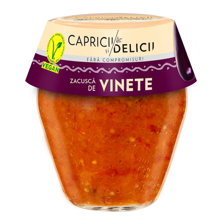Capricii și Delicii Zacuscă de vinete 290 g