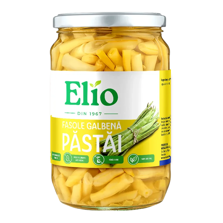 Elio Fasole păstăi galbenă 690 g