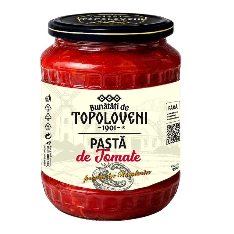 Bunătăți de Topoloveni Pastă de tomate 710 g